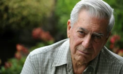 L'écrivain Mario Vargas Llosa à Madrid en octobre 2009