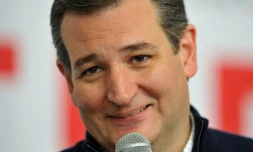 Ted Cruz le 1er février 2016 à Jefferson dans l'Iowa