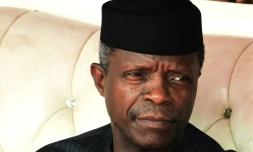 Le vice-président du Nigeria Yemi Osinbajo, le 7 mars 2017 à Lagos