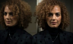 La romancière franco-marocaine Leïla Slimani, le 11 janvier 2018 à Paris