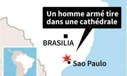 Localisation de Campinas, près de Sao Paulo