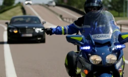 Contrôle routier le 6 juillet 2013 sur l'A6-A31 à hauteur de Beaune 