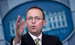 Mick Mulvaney le 20 janvier 2018 à la Maison Blanche