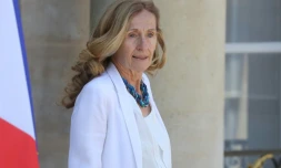 La ministre de la Justice Nicole Belloubet le 3 juillet 2019 Ă Paris