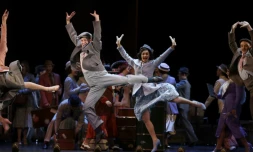 Répétition générale de la comédie musicale "42nd Street" au Théâtre du Chatelet le 15 novembre 2016 à Paris