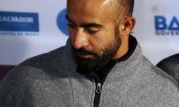 Fahad Al Hasni, le co-skipper d'Oman Sail, le 28 octobre 2017 au Havre