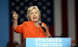 Hillary Clinton en Floride, le 8 août 2016