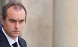 Le Premier ministre Sébastien Lecornu le 10 septembre 2026, à Paris