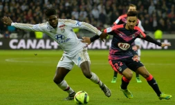 Le Lyonnais Samuel Umtiti, face à Bordeaux, à Lyon, le 3 février 2016