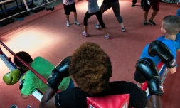 Entraînement de boxe au gymnase TKO de Louisville, le 6 juin 2016