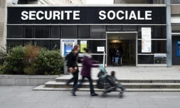 Vue extérieure en date du 21 novembre 2014 du siège de la Sécurité sociale à Rennes