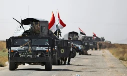 Les forces irakiennes avancent vers Hawija, le 3 octobre 2017