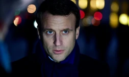 Emmanuel Macron, le 10 janvier 2017 à Berlin