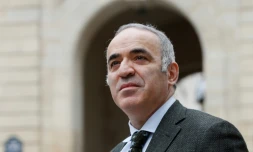 Garry Kasparov le 24 mars 2017 à Paris
