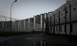 Vue sur la prison de Fleury-Mérogis, près de Paris, le 14 décembre 2017