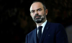 Le Premier ministre Edouard Philippe lors de la présentation du contenu du futur "système universel de retraite" par points, à Paris, le 11 décembre 2019