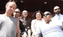 Jeudi 15 septembre 2011
Artistes performeurs participant au Kaloo Bang.
Photo Michel Désiré