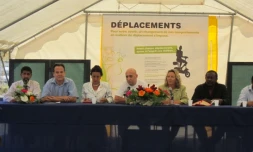 Village de la mobilité.
Photo TCO