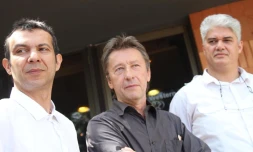 Mercredi 21 septembre 2011
Conférence de presse des principales organisations syndicales de l'enseignement privé.
Photo Michel Désiré