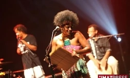 Christine Salem en concert (photo d'archives)