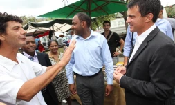 Samedi 1 Octobre 2011
Visite d"Emmanuel Valls à la Réunion