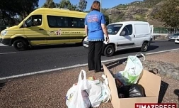 Collecte de denrées alimentaires de l'association Valcoré (photo d'archives)