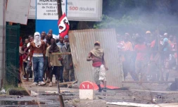 Manifestation à Mayotte