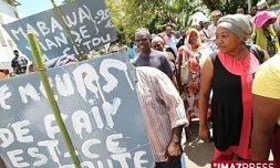 Manifestation à Mayotte (photo archives)