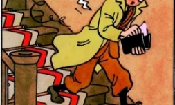 Extrait de la bande dessinée Tintin en créole