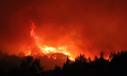 Mardi 25 octobre 2011
Incendie sur la route forestière du Tévelave