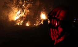 Mardi 25 octobre 2011
Incendie sur la route forestière du Tévelave