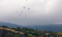 Championnat de france de parapente photo Nicolas Villeuneuve