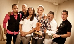 Meddy Gerville, lauréat du trophée Kayenn Jazz Festival (photo DR)