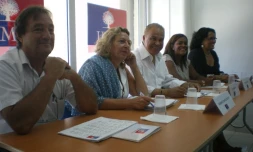 Dimanche 13 novembre 2011 - Conférence de presse de la fédération locale de l'UMP (Photo D.R)