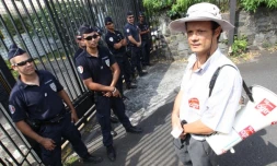 Mardi 22 novembre 2011 - Manifestation de la CGTR éducation devant le rectorat
