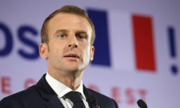 Emmanuel Macron le 5 novembre Ă Pont-a-Mousson