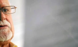 Elie Hoarau, secrétaire général du parti communiste réunionnais