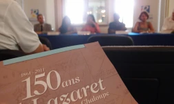 Jeudi 8 décembre 2011 - Conférence de presse de Nassimah Dindar, présidente du Département, pour annoncer l'ouverture au public du Lazaret