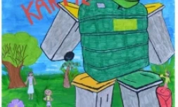 Concours de dessin &quot;Sali pa nout kartié&quot; à Saint-André (photo D.R)