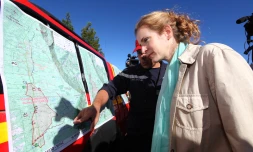 Lundi 12 décembre 2011 - Visite de Nathalie Kosciusko-Morizet sur le site du Maïdo (photo image-reunion.re pour Imaz Press Réunion)