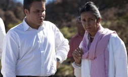 Huguette Bello et Didier Robert