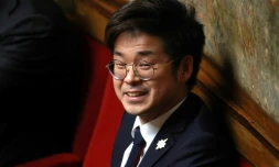 Joachim Son-Forget, à l'Assemblée nationale le 21 février 2018