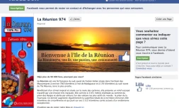 La page facebook "La Réunion 974"