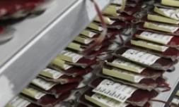 Réserve de sang à l'EFS