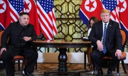 Kim Jong Un et Donald Trump à Hanoï le 28 février 2019