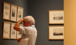 L'exposition temporaire &quot;Voyages dans les îles de l'océan Indien&quot; de Martial Potémont (Photo image-reunion pour www.ipreunion.com)