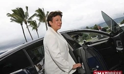 Roselyne Bachelot à La Réunion (photo archives)