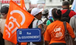 Débrayage au Saint-Denis Hôtel