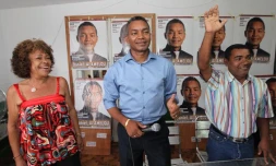 Mardi 31 Janvier 2012
Conférence de presse de Daniel Alamelou,yolande Pausé et Antonio Grondin
