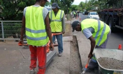 Travaux d'amélioration du réseau d'eaux pluviales (Photo D.R)